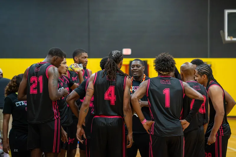 CTX Chaos team huddle